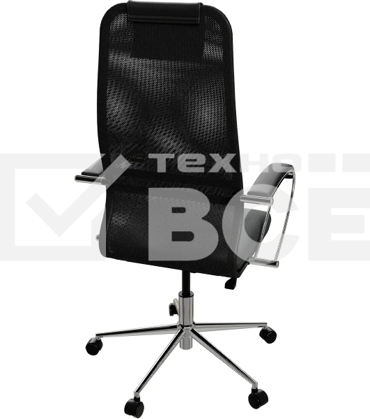 Кресло офисное SU-B-8/подл.131/осн.009, черный DA.16.1.2A2 zDA.16.1.2A2