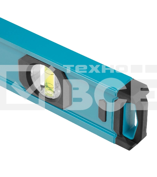 Уровень Gross 33654 алюминиевый, магнит., фрезерованный, 3 глазка, 0,5 мм/м, 1200 мм