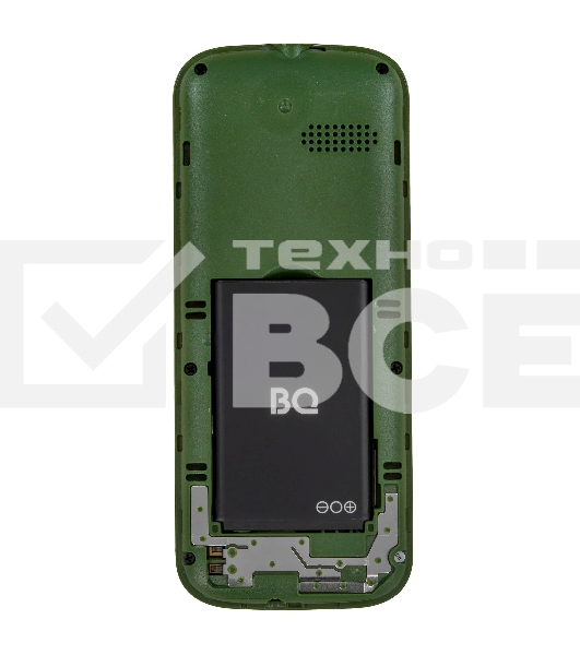 Мобильный телефон BQ 2440 Step L+ черный/зеленый