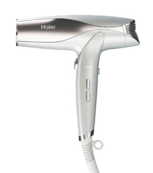 Фен Haier HHD-602 белый, 1600 Вт, ионизация