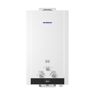 Водонагреватель газовый Edisson HEAT H 20 D белый, проточный, 10 л/мин, 20 кВт, газ-контроль