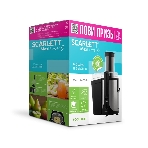 Соковыжималка Scarlett SC-JE50S61 серебристый/черный, центробежная, 2400 Вт, 1000 мл, механическое, фото2