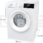 Стиральная машина Gorenje W2NHPI62SCSIRV 20010441 белый, загрузка фронтальная с баком 6 кг, 1200 об/мин., класс: А, фото10