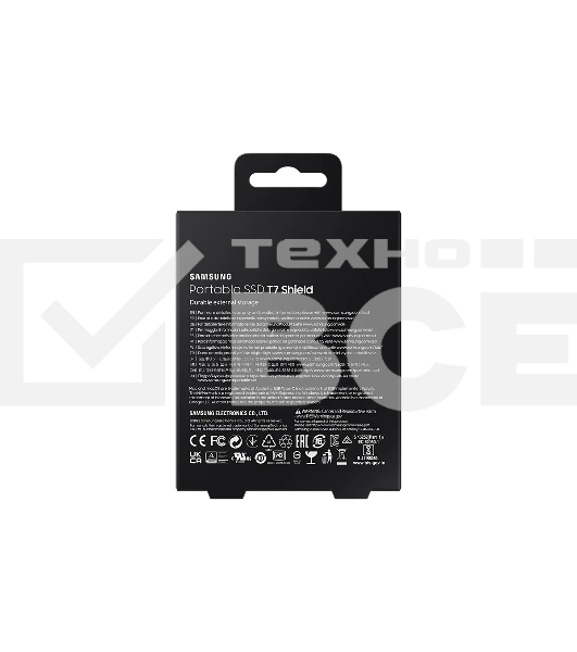 Твердотельный диск 1TB Samsung T7 Shield MU-PE1T0S/WW, V-NAND, USB 3.2 Gen 2 Type-C  [R/W - 1000/1050 MB/s]/EU