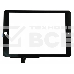 Сенсорное стекло (тачскрин) для iPad 9 (2021) A2602, A2603, A2604, A2605, черное, фото 1