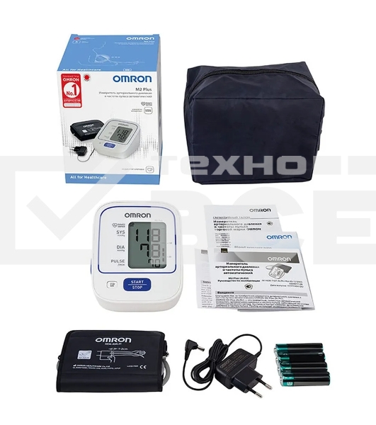 Тонометр автоматический Omron M2 Plus (ALRU)