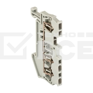 Колодка клеммная JXB-ST-1.5 17.5А 3 вывода пружинная сер. PROxima EKF plc-jxb-st-1.5-3
