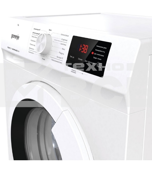 Стиральная машина Gorenje WHE72SFS белый загр. фронтальная макс.: 7 кг 1200об/мин класс: А