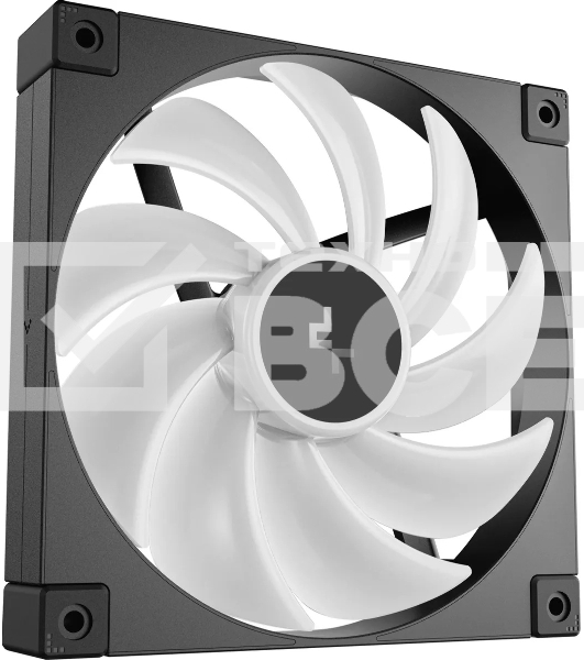 Вентилятор для корпуса DEEPCOOL FD14 ARGB черный, 140 мм, 1650 об/мин, 25.2 дБ, 4 pin