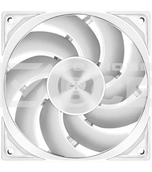 Вентилятор для корпуса PCCooler F5 R120 белый, 120 мм, 2200 об/мин, 32 дБ, 4 pin