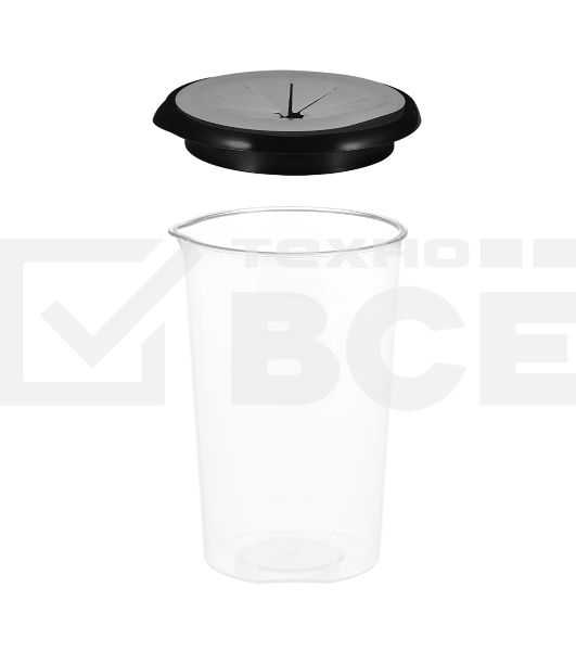 Блендер погружной Polaris PHB 1510GL Silent 1500 Вт, 0.8 л, черный