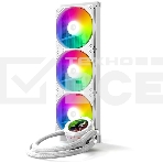 СВО для процессора ID-COOLING SL360 XE белый 120мм алюминий+медь 1800rpm 30db 4-pin 350W, фото2