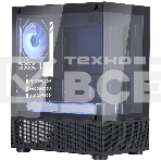 Корпус 1STPLAYER MIKU Mi2-A ARGB Black / mATX / 3x120mm ARGB fans / Mi2-A-BK-2FC7R-1FC7, фото2