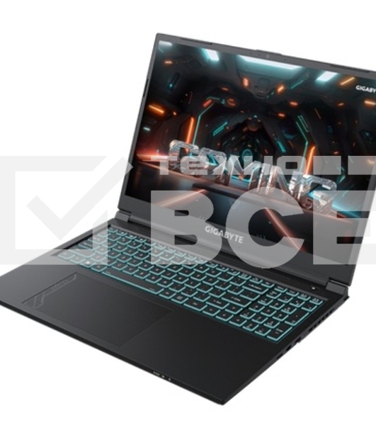Ноутбук Gigabyte G6 KF черный Intel Core i7-13620H/16Gb/SSD1Tb/RTX4060 8Gb/16
