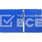 Папка на 4-х кольцах Silwerhof Eco A4 пластик 0.5мм синий, фото2