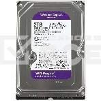 Жесткий диск Western Digital 2Tb 5400rpm WDC PURPLE WD22PURZ SATA 6GB/S 256MB, фото 1