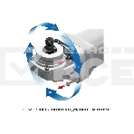 Угловая шлифовальная машина Зубр УШМ-П125-1500 ПСТ 1500Вт 9500об/мин рез.шпин.:M14 d=125мм, фото4