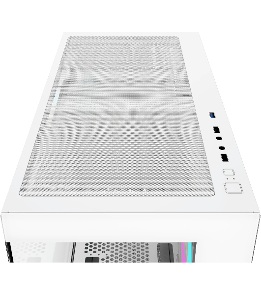 Компьютерный корпус Case Ocypus Gaммa C52 WH ARGB mATX/win/white/3 ARGB fans/no PSU/Tempered Glass