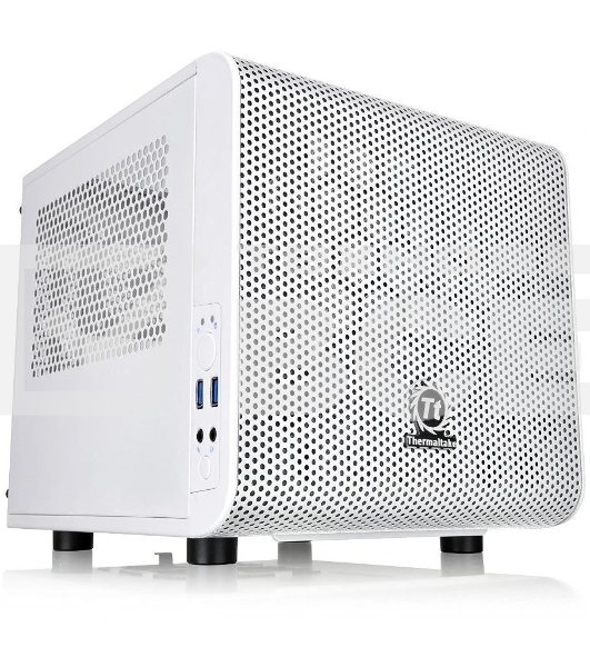 Компьютерный корпус Thermaltake Core V1 белый w/o PSU,CA-1B8-00S6WN-01
