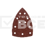 Треугольник абразивный Denzel на ворc. подложке под 