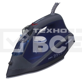 Утюг Hyundai H-SI01789 2400Вт серый/темно-синий