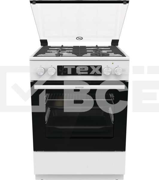 Плита Комбинированная Gorenje GKS6C70WA белый