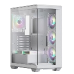 Корпус ATX Xastra Q600 6ARGB-C10-UC White без БП, боковая панель из закалённого стекла, USB 3, USB Type-C, фото8