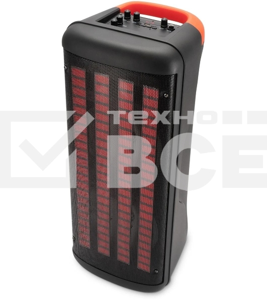 Минисистема Hyundai H-MC1236 черный 40Вт FM USB BT micro SD