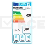 Холодильник Hyundai CT1551WT белый двухкамерный 98/33л морозилка сверху, фото8