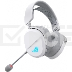 Гарнитура ASUS ROG Pelta белый, беспроводная + проводная, радиоканал, до 90 ч, подсветка, совместимость с PS5, фото5