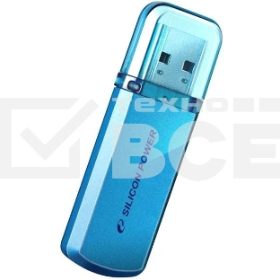 Флеш диск Silicon Power 32Gb Helios 101 SP032GBUF2101V1B USB2.0 синий