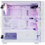 Компьютерный корпус 1STPLAYER DK D3-B White / mATX / 1x120mm & 2x140mm LED fans inc. / D3-B-WH-2F1P-W-1F1-W, фото4