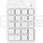 Числовой блок A4Tech FGK21C беспроводной, USB, Радиоканал, белый, фото 1