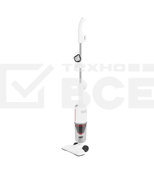 Пылесос вертикальный Rombica NHS20D02 Capacity белый, питание от сети, 600 Вт, уборка сухая, пылесборник 1 л.