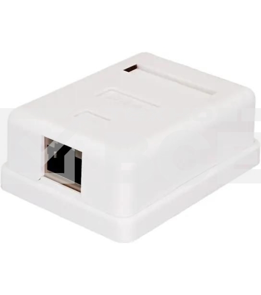 Розетка Suprlan 10-0354-1, наклад. RJ45 1 кат.5E FTP