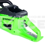 Цепная пила аккумуляторная GreenWorks GD40CS20Xk4, 40V, 40 см, 2000 Вт, бесщеточная,  c 1хАКБ 4 Ач И ЗУ (2008807UB), фото6