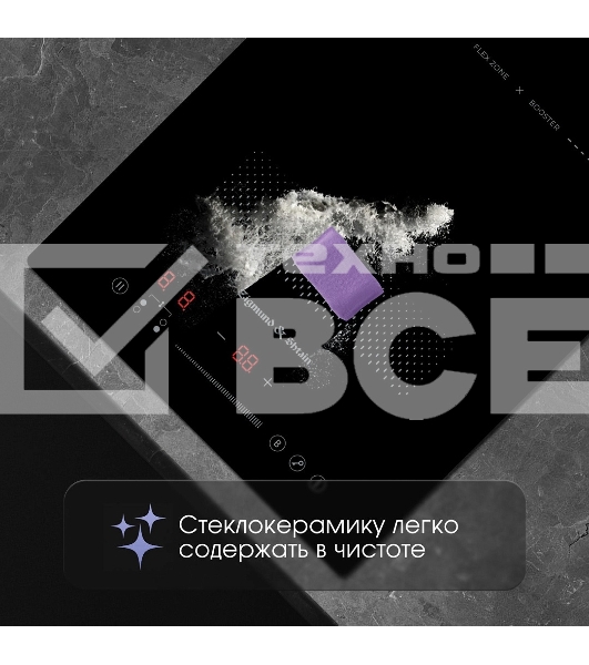 Варочная панель Zigmund & Shtain CI 61.3 B черный