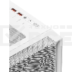 Компьютерный корпус PCCooler C3D510 WH ARGb, Tempered Glass Full Tower, White, TG, 0.7 SPCC, 3x120мм ARGb E-ATX, ATX, mATX, mITX 170/390/410мм 2x2.5