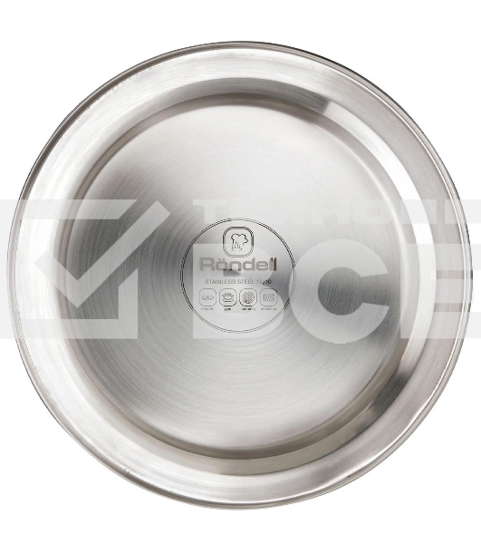 Чайник для плиты металлический Rondell Solo RDS-1608 2.5 л. стальной