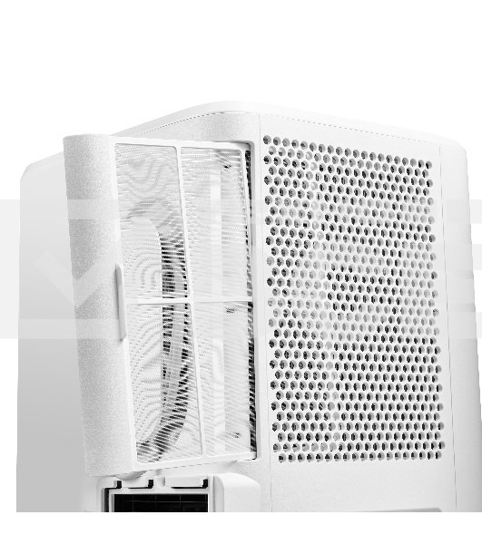 Кондиционер мобильный Ballu Eclipse BPAC-07 EPW/N6 7000 BTU, 18 м², 50 дБ, охлаждение, осушение, белый