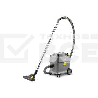 Пылесос Karcher T 15/1 серый/черный, 585 Вт, уборка сухая, пылесборник мешок/контейнер, 15 л