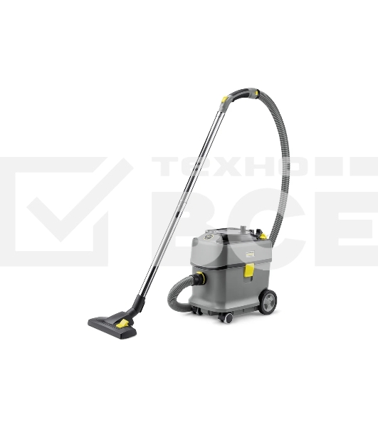Пылесос Karcher T 15/1 серый/черный, 585 Вт, уборка сухая, пылесборник мешок/контейнер, 15 л