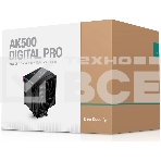 Кулер для процессора DEEPCOOL AK500 DIGITAL PRO черный, 120 мм, алюминий/медь, 1750 об/мин, 25 дБ, 4 pin, 162 мм, фото2