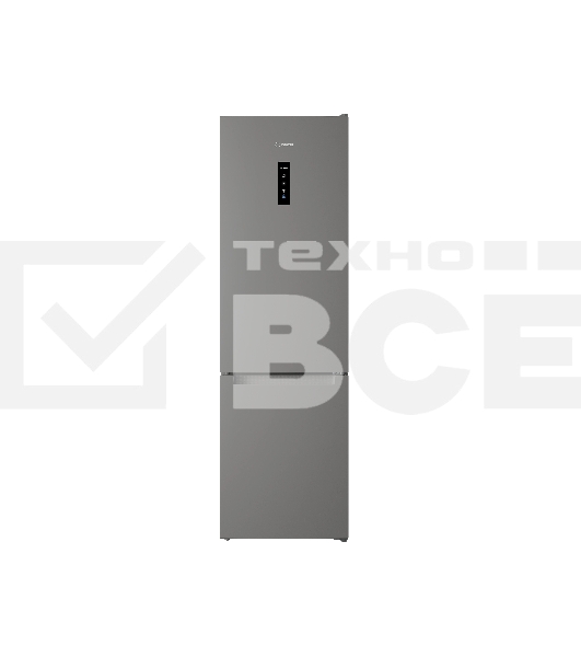 Холодильник Indesit ITS 5200 G серебристый двухкамерный 247/78л морозилка снизу, No Frost