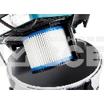 Строительный пылесос Makita VC3012L синий, 1200 Вт, уборка сухая/влажная, пылесборник мешок/контейнер, 30 л, фото2