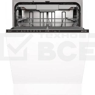 Встраиваемая посудомоечная машина Gorenje GV16D5, черный, 59.8 см, 16 компл., 44 дБ, класс A+++