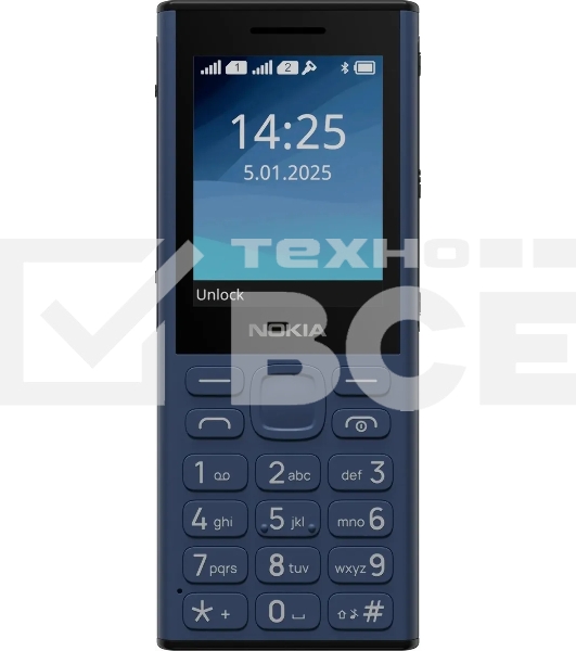 Мобильный телефон NOKIA HMD 130 MUSIC TA-1704 DS EAC BLUE