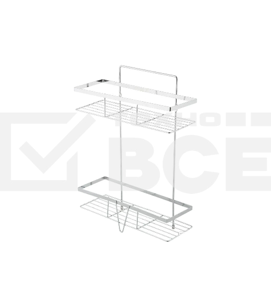 Полка двухъярусная подвесная РЫЖИЙ КОТ COZY-CR-4, 30x11x40 см (312069)