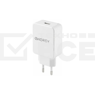 Сетевое зарядное устройство ENERGY ET-32, 2,1А, белый (104290)