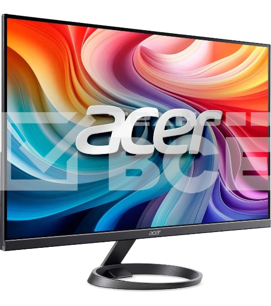 Монитор 27' Acer R272G0yi IPS 1920x1080, 120 Гц, 1 мс, 16:9, 250 кд/м², HDMI 1.4, VGA, FreeSync, черный и темно-серый